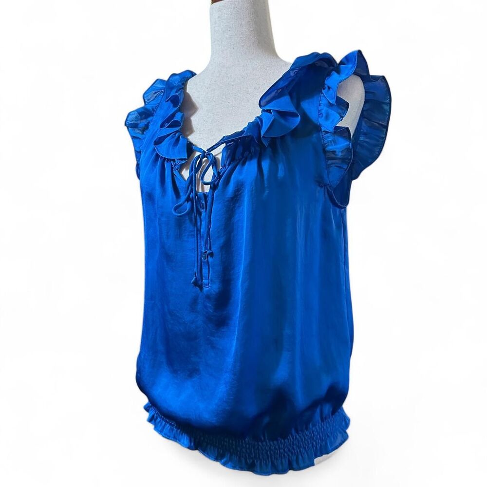 American-vintage Women's Blue Blouse
